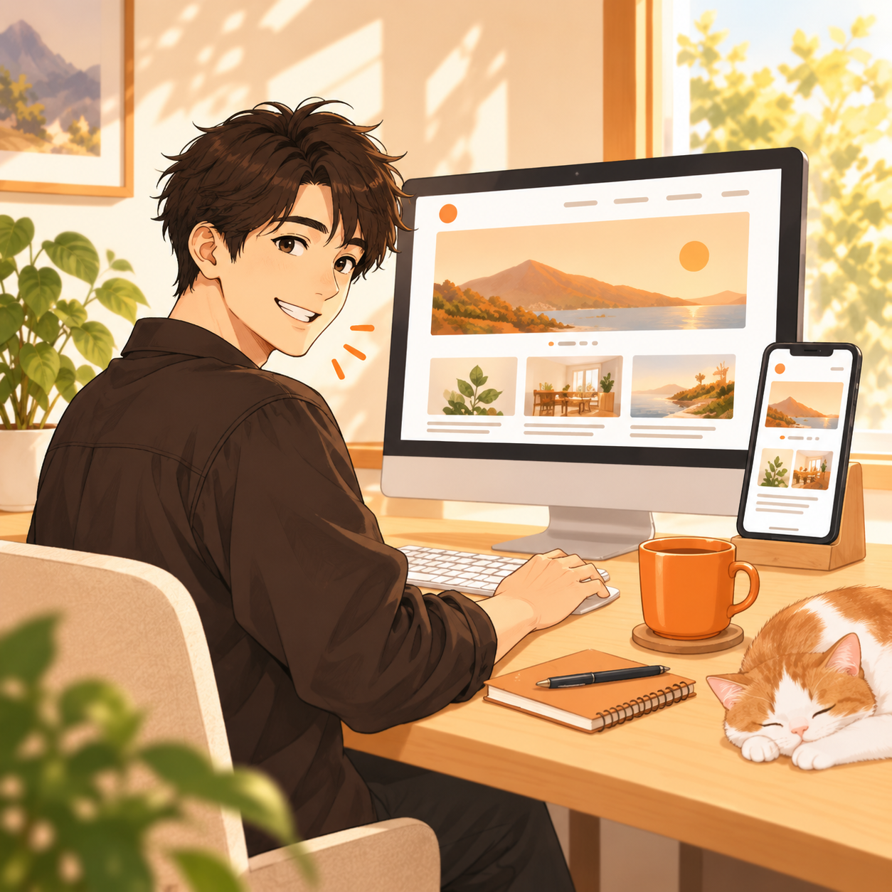 Webサイト制作のイメージ
